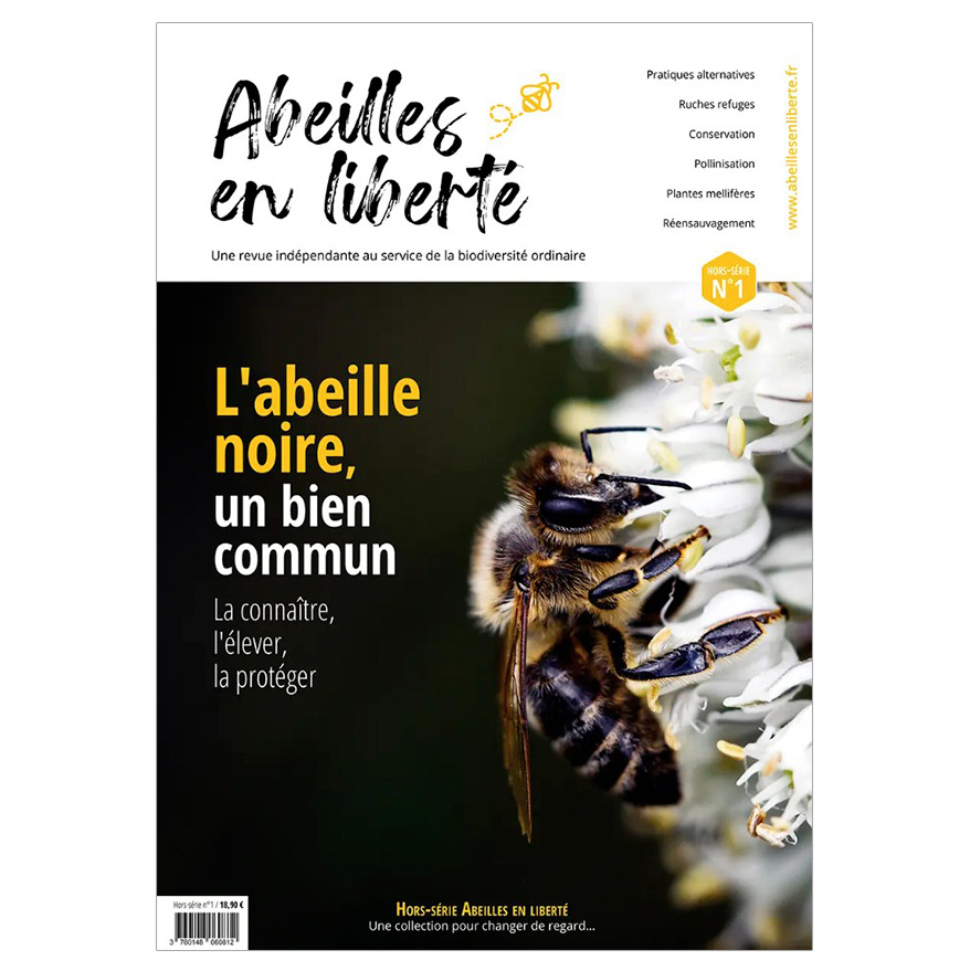 Abeille noire hors série abeilles en liberté COUV